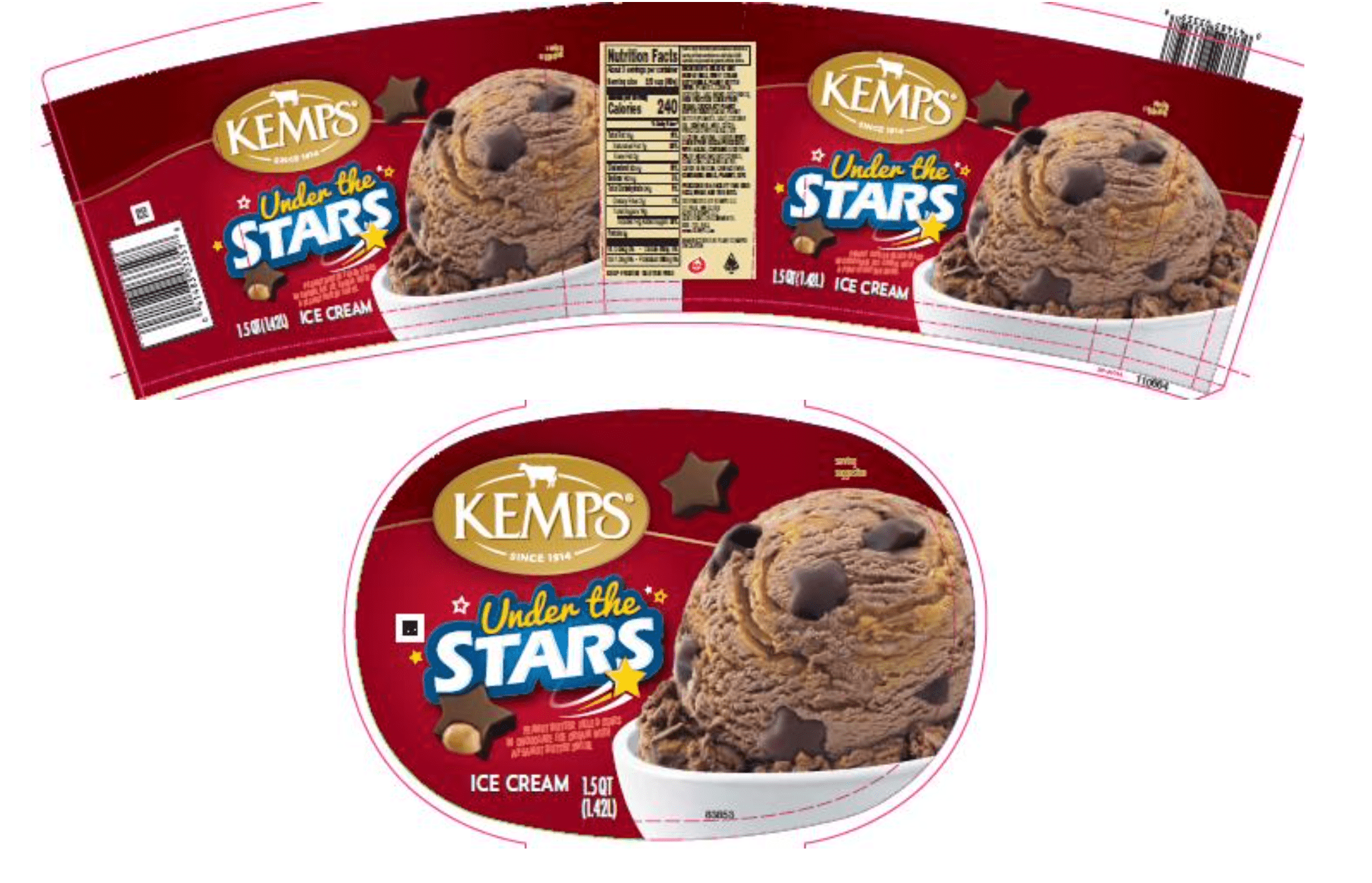 Kemps Old Fashioned Ice Cream Under Stars Grovara