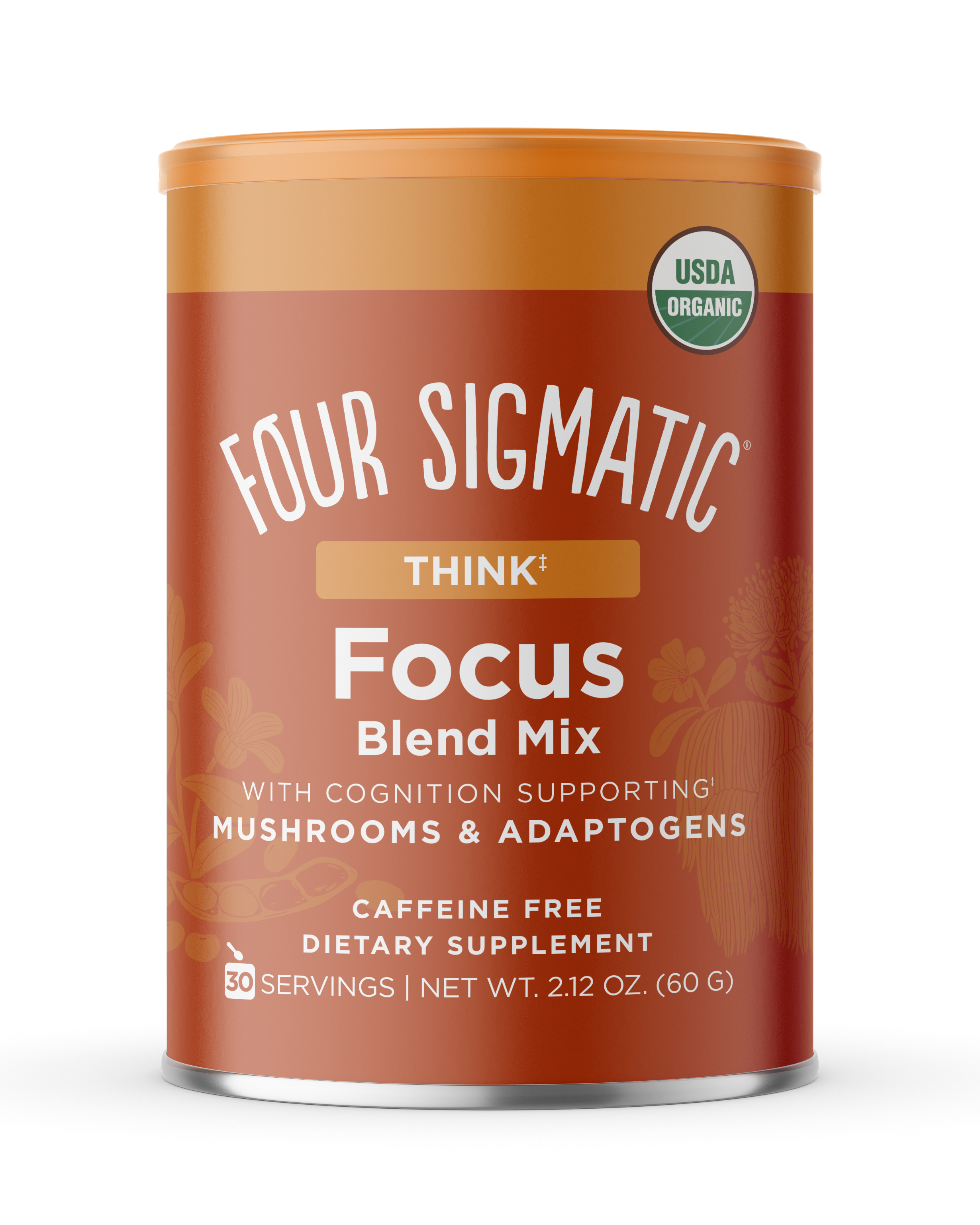 Four Sigmatic Focus Blend Mix 6 units per case 2.2 oz