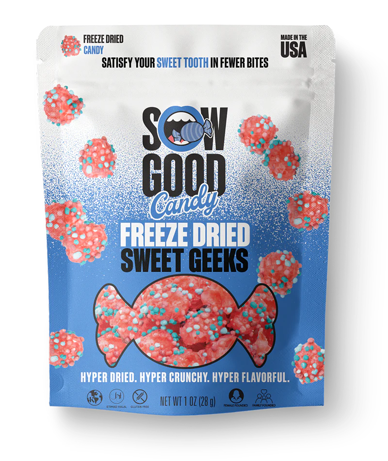 SOW GOOD Freeze Dried Sweet Geeks 24 units per case 1.2 oz