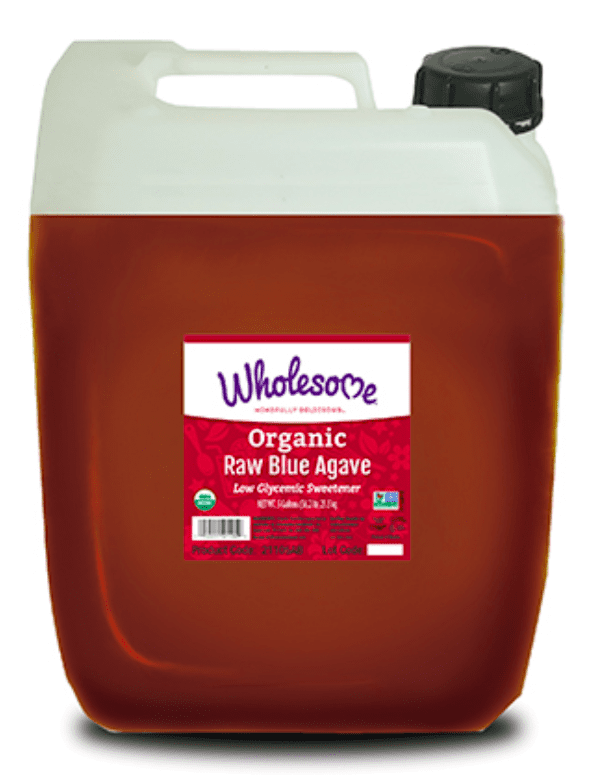 Wholesome Sweeteners Bulk Organic Raw Blue Agave 1 units per case 5.0 gal