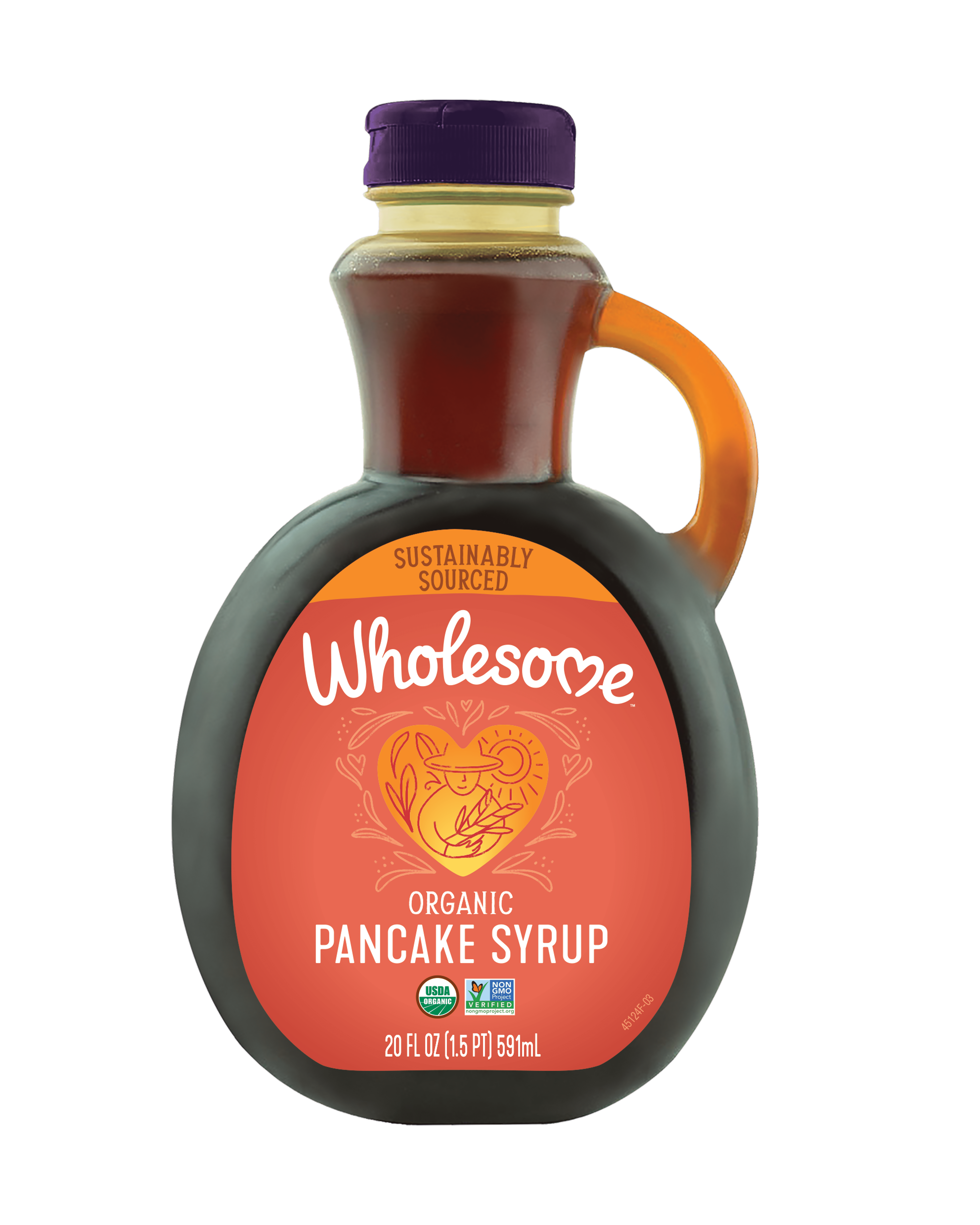 Wholesome Sweeteners Organic Pancake Syrup 6 units per case 20.0 fl