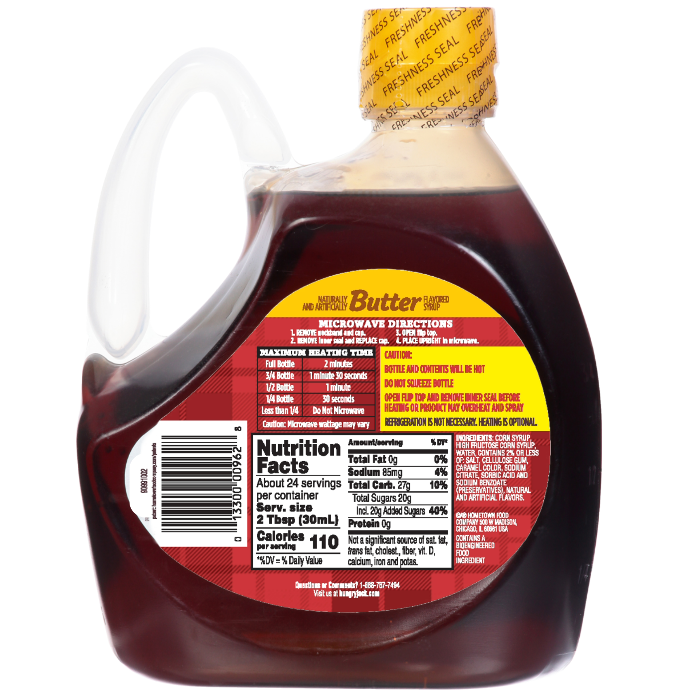 Hungry Jack Syrup Butter 6 units per case 24.0 oz