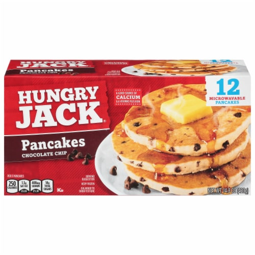 Hungry Jack Chocolate Chip Pancakes 8 units per case 14.8 oz