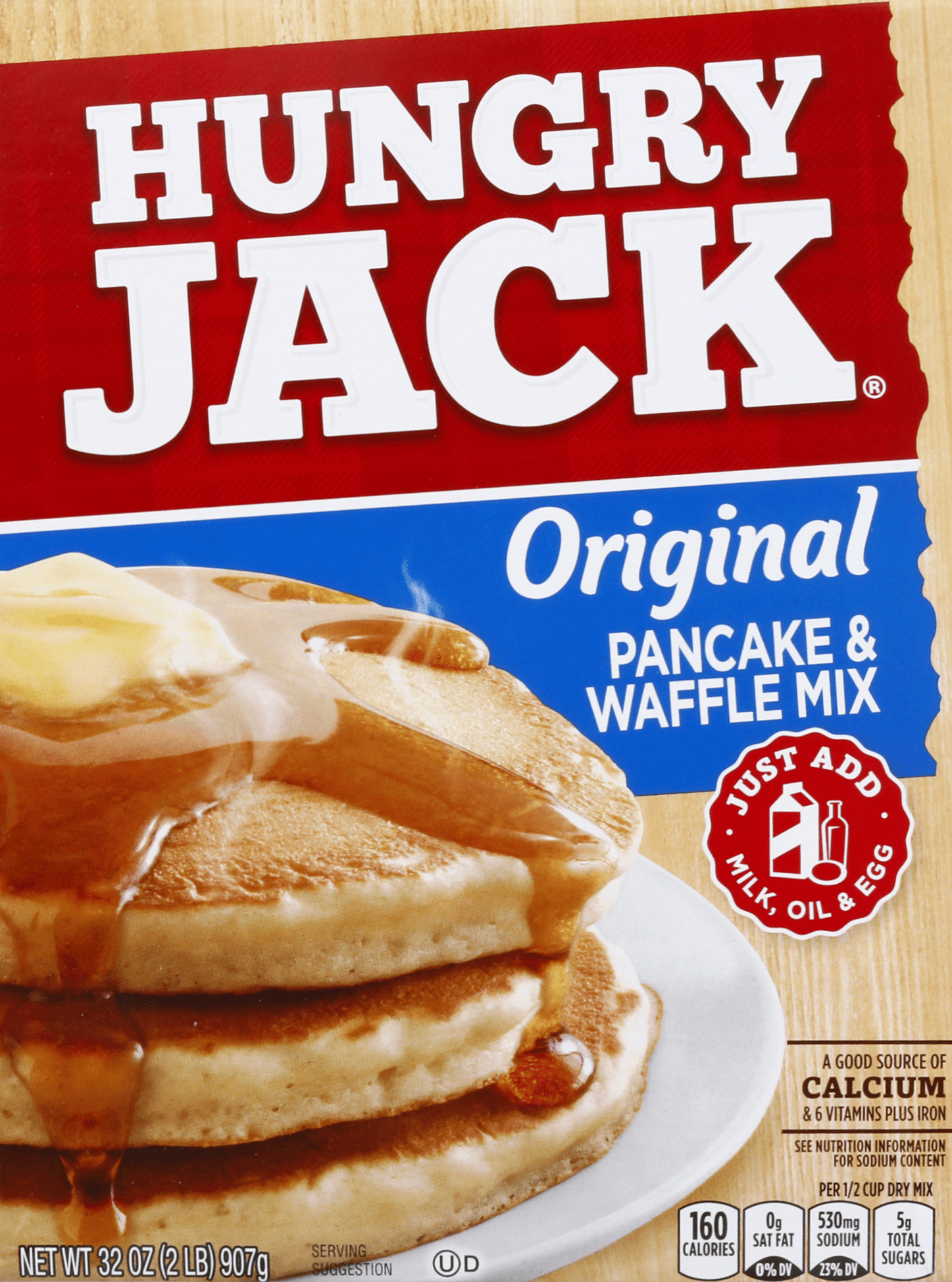 Hungry Jack Pancake Mix Original 6 units per case 32.0 oz