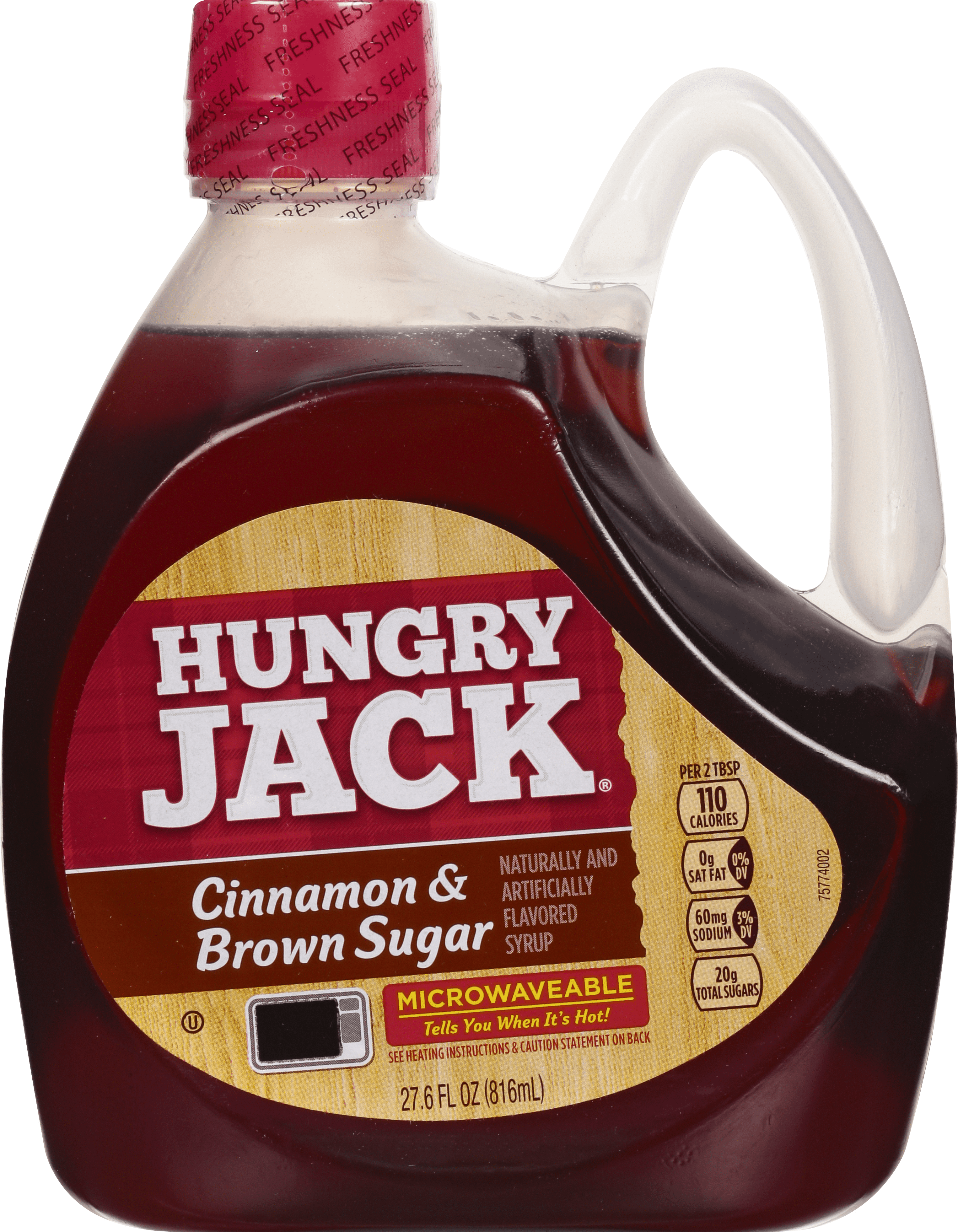 Hungry Jack Syrup Cinnamon Brown Sugar 6 units per case 27.6 oz