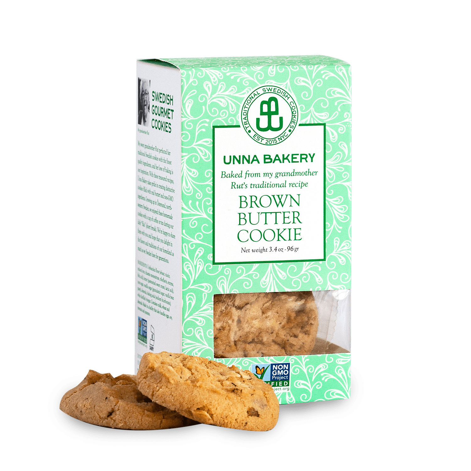Unna Bakery, Brown Butter Cookies 6 units per case