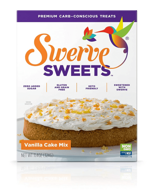 Swerve Vanilla Cake Mix 6 units per case