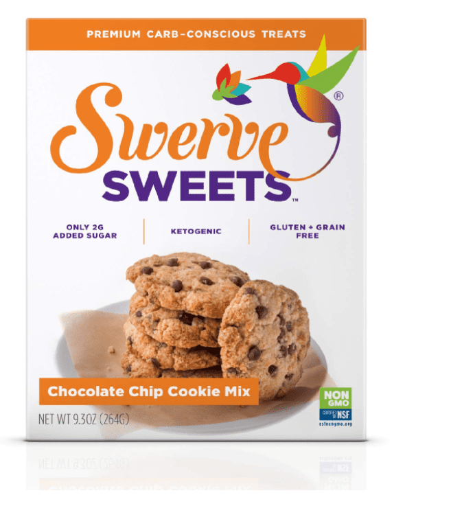 Swerve Chocolate Chip Cookie Mix 6 units per case