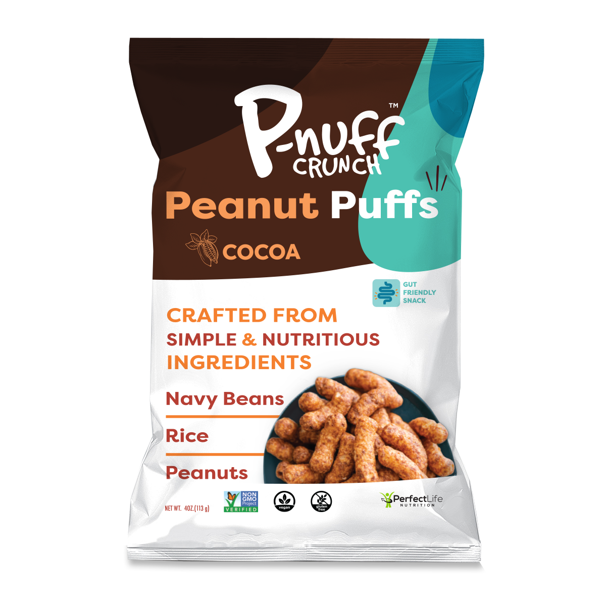 Pnuff Crunch Cocoa 6 units per case 4.0 oz