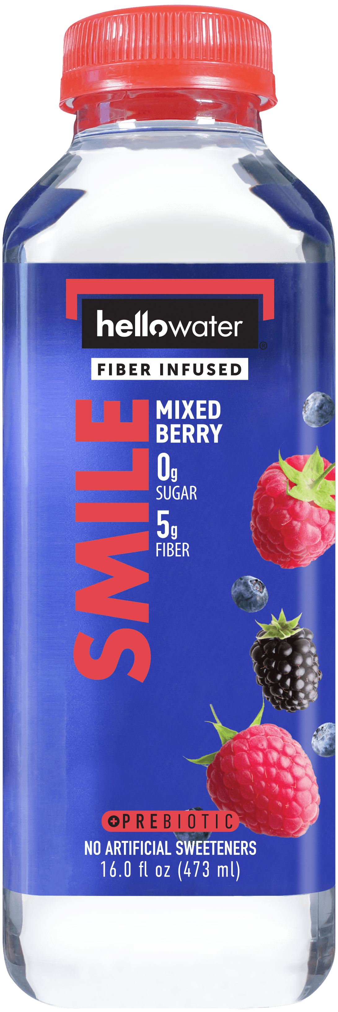 hellowater Mixed Berry - SMILE 12 units per case 16.0 oz