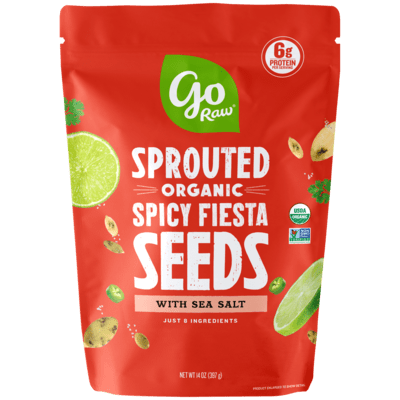 Go Raw Sprouted Organic Seeds- Spicy Fiesta 6 units per case 14.0 oz