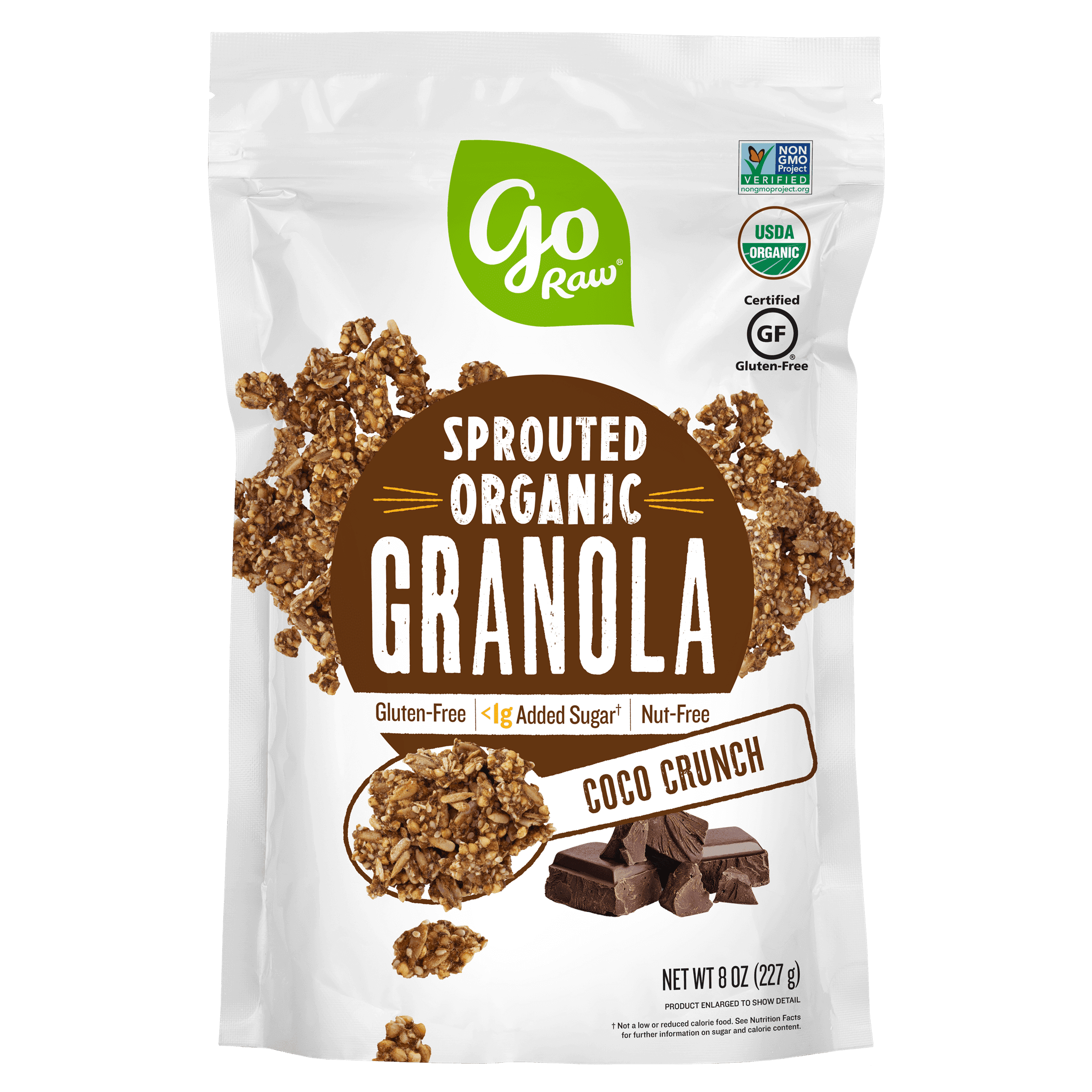 Go Raw Sprouted Organic Granola- Cocoa Crunch 6 units per case 8.0 oz
