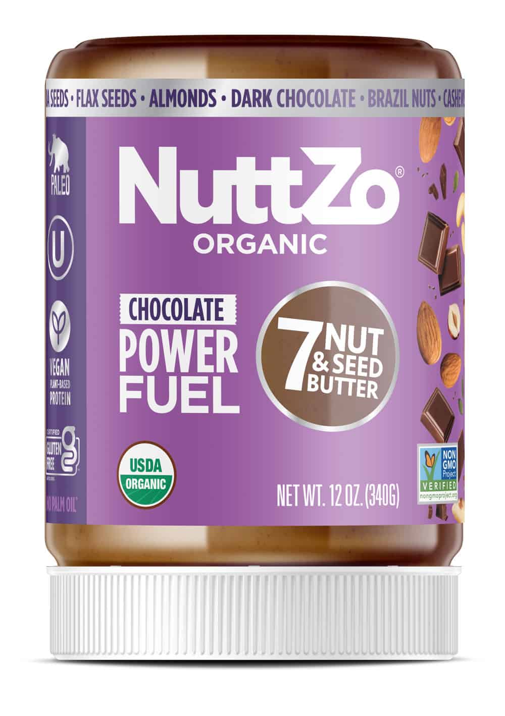 NuttZo Chocolate Power Fuel Smooth - Organic 6 units per case 12.0 oz