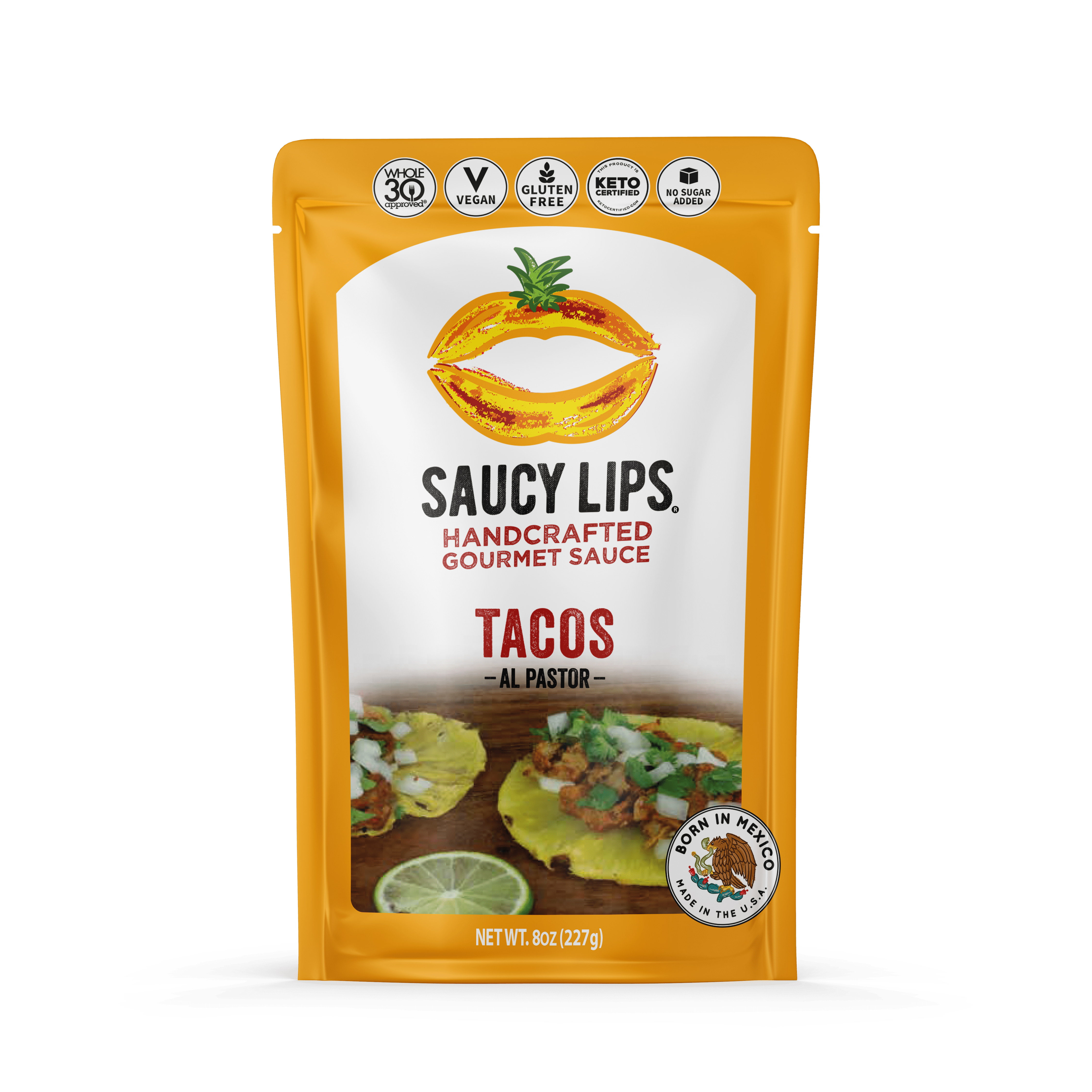 Saucy Lips Al Pastor Taco Simmering Sauce 6 units per case