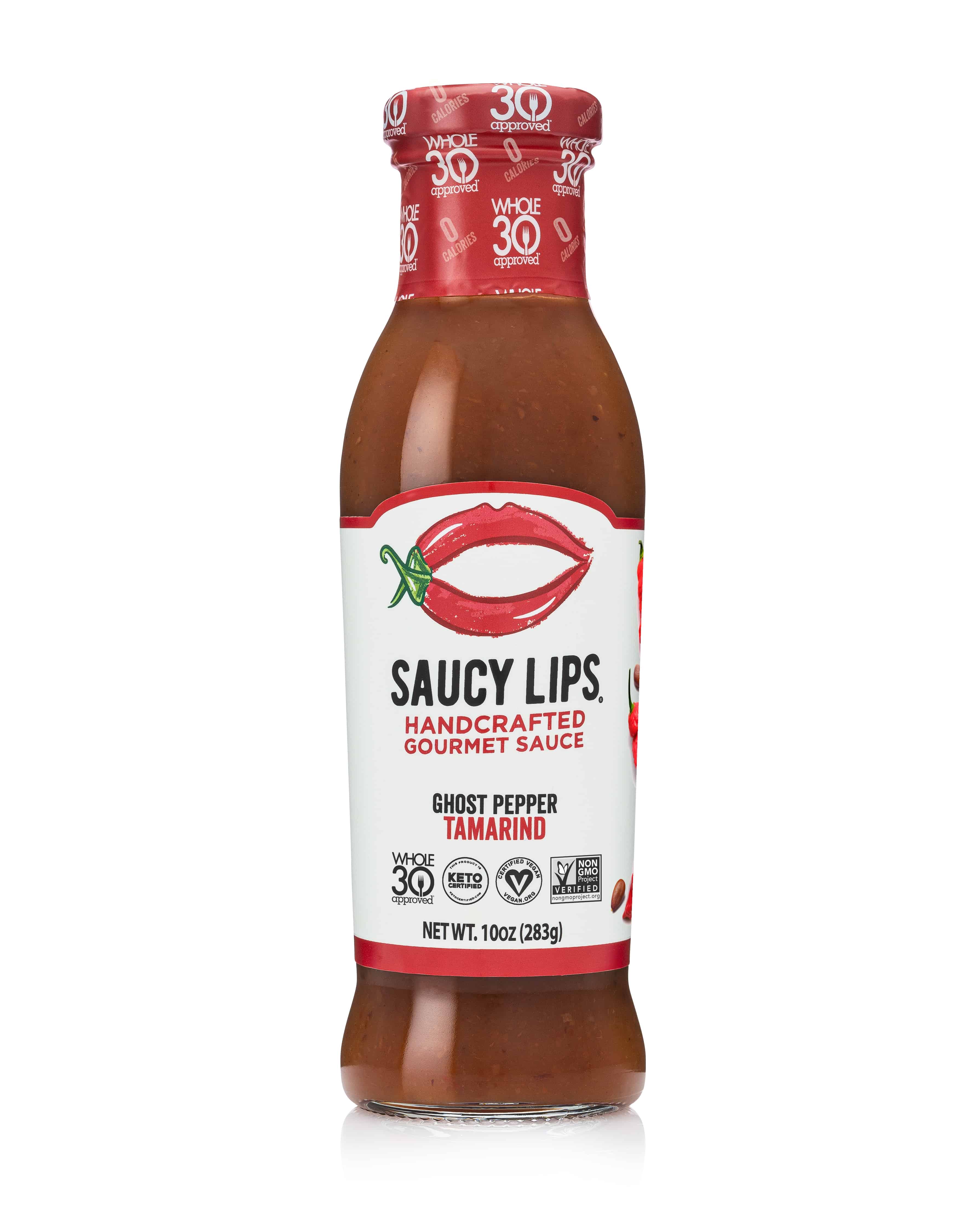 Saucy Lips Ghost Pepper & Tamarind Gourmet Sauce 6 units per case