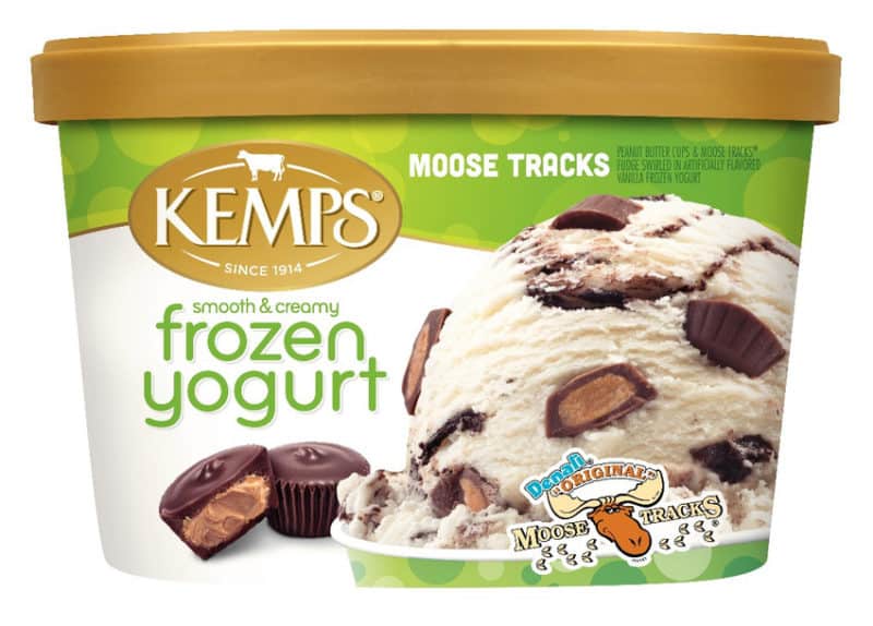 Kemps Frozen Yogurt Moose Tracks 3 units per case 48.0 oz