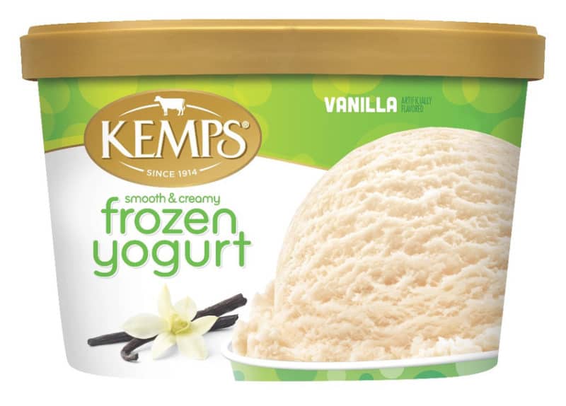 Kemps Frozen Yogurt Vanilla 3 units per case 48.0 oz