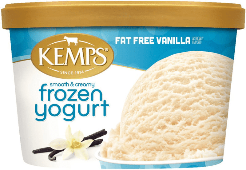 Kemps Fat Free Frozen Yogurt Vanilla 3 units per case 48.0 oz