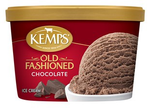 Kemps Old Fashioned Ice Cream Chocolate 3 units per case 48.0 oz