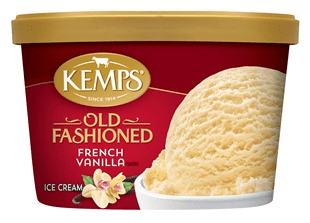 Kemps Old Fashioned Ice Cream French Vanilla 3 units per case 48.0 oz