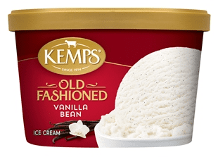 Kemps Old Fashioned Ice Cream Vanilla Bean 3 units per case 48.0 oz