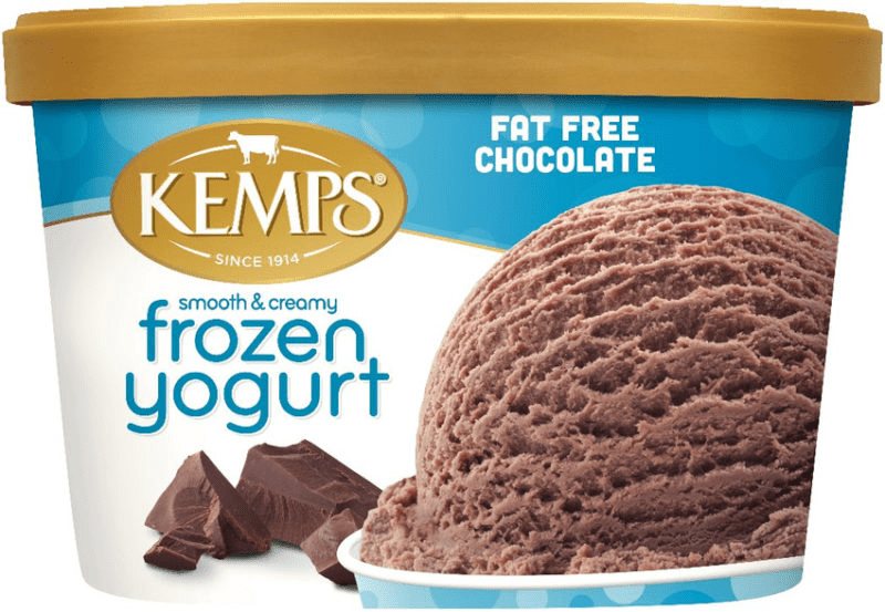 Kemps Low Fat Frozen Yogurt Chocolate 3 units per case 48.0 oz