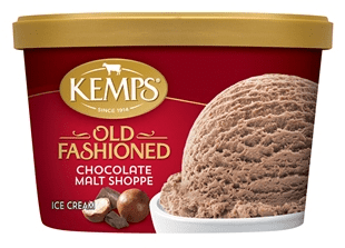 Kemps Old Fashioned Ice Cream Malt Shoppe Chocolate 3 units per case 48.0 oz