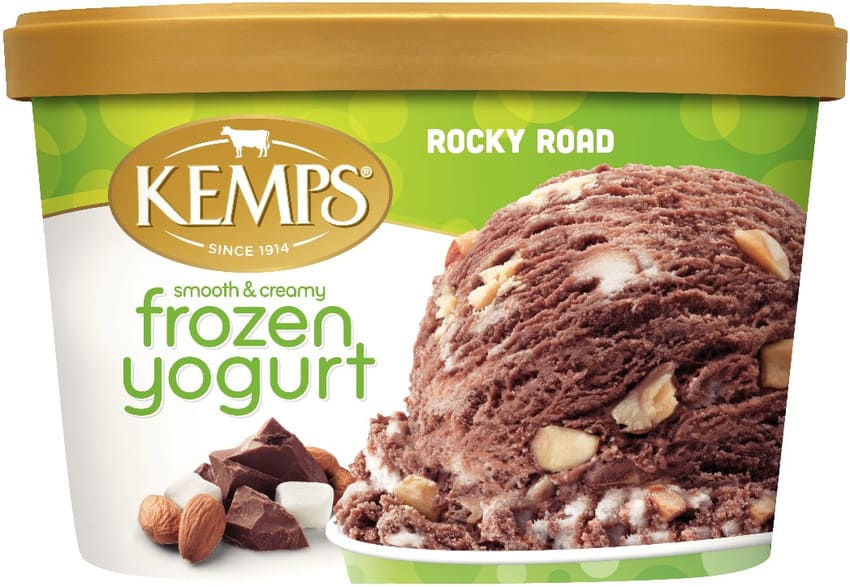 Kemps Frozen Yogurt Rocky Road 3 units per case 48.0 oz