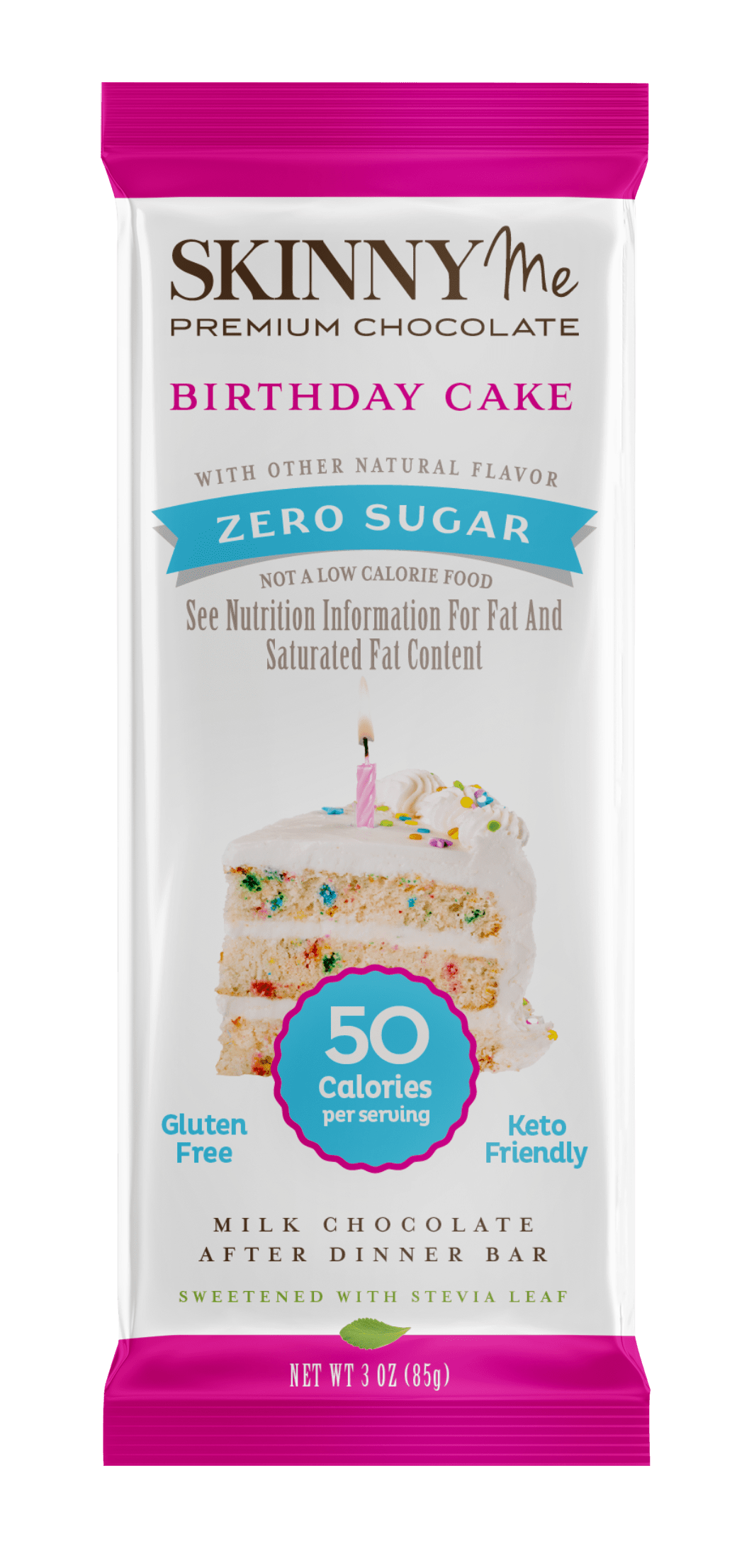 SkinnyMe Birthday Cake Milk Bar 4 innerpacks per case 3.0 oz