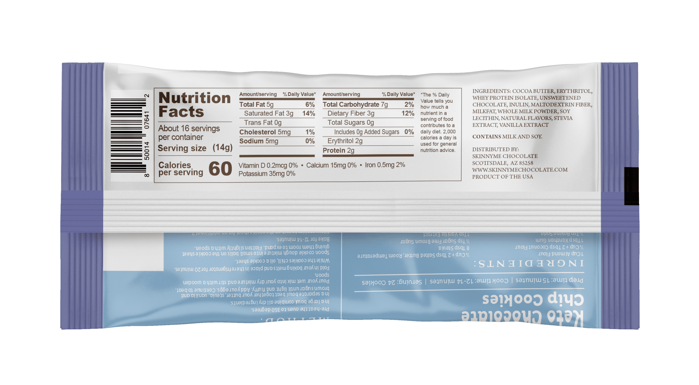 SkinnyMe Milk Baking Melts 12 units per case 8.0 oz
