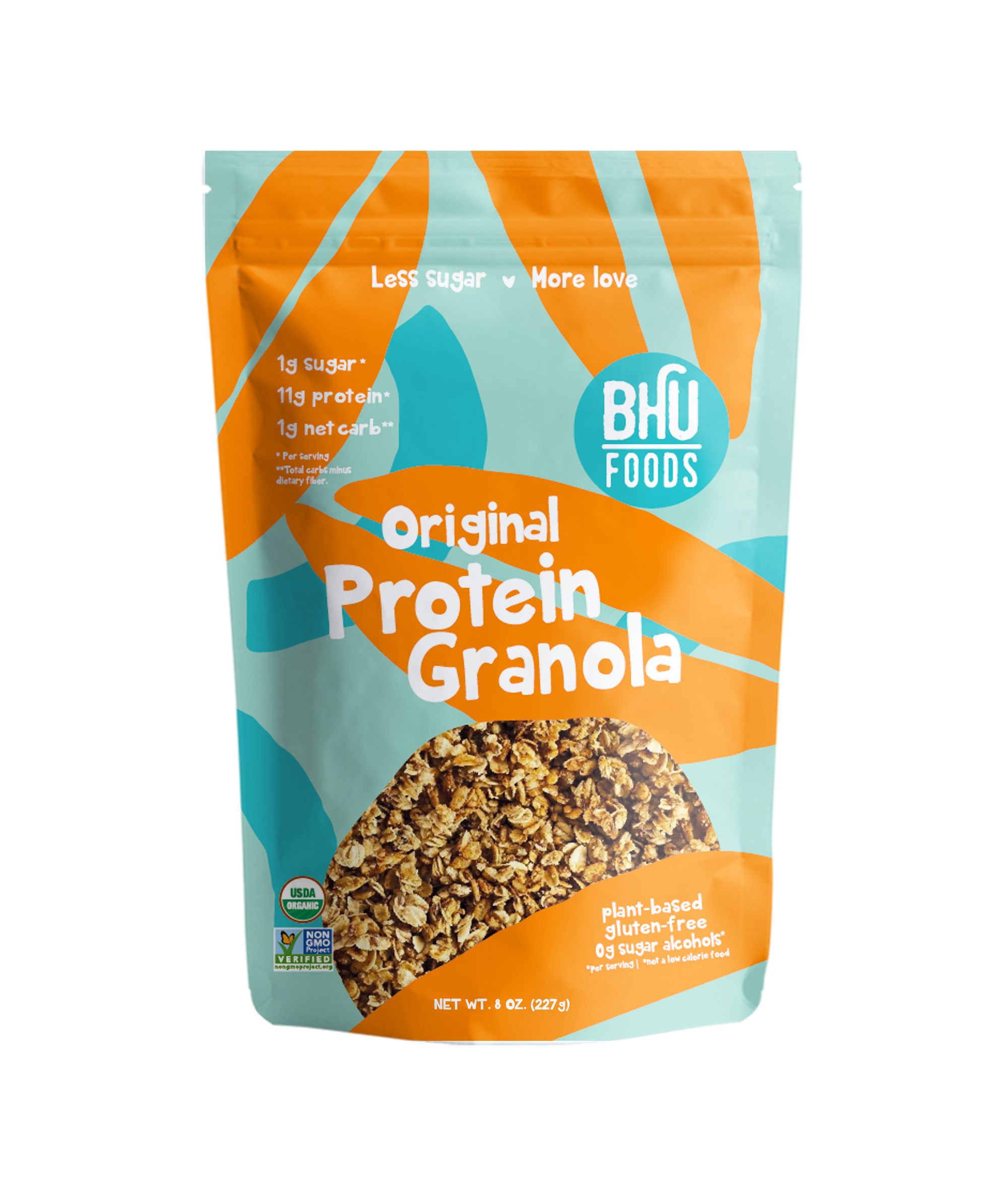 BHU Foods Original Protein Granola 6 units per case 8.0 oz