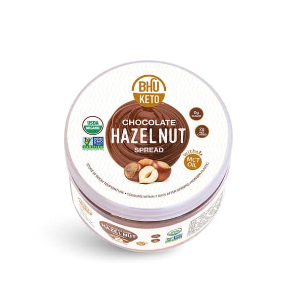 BHU Foods Hazelnut Spread 6 units per case 5.5 oz