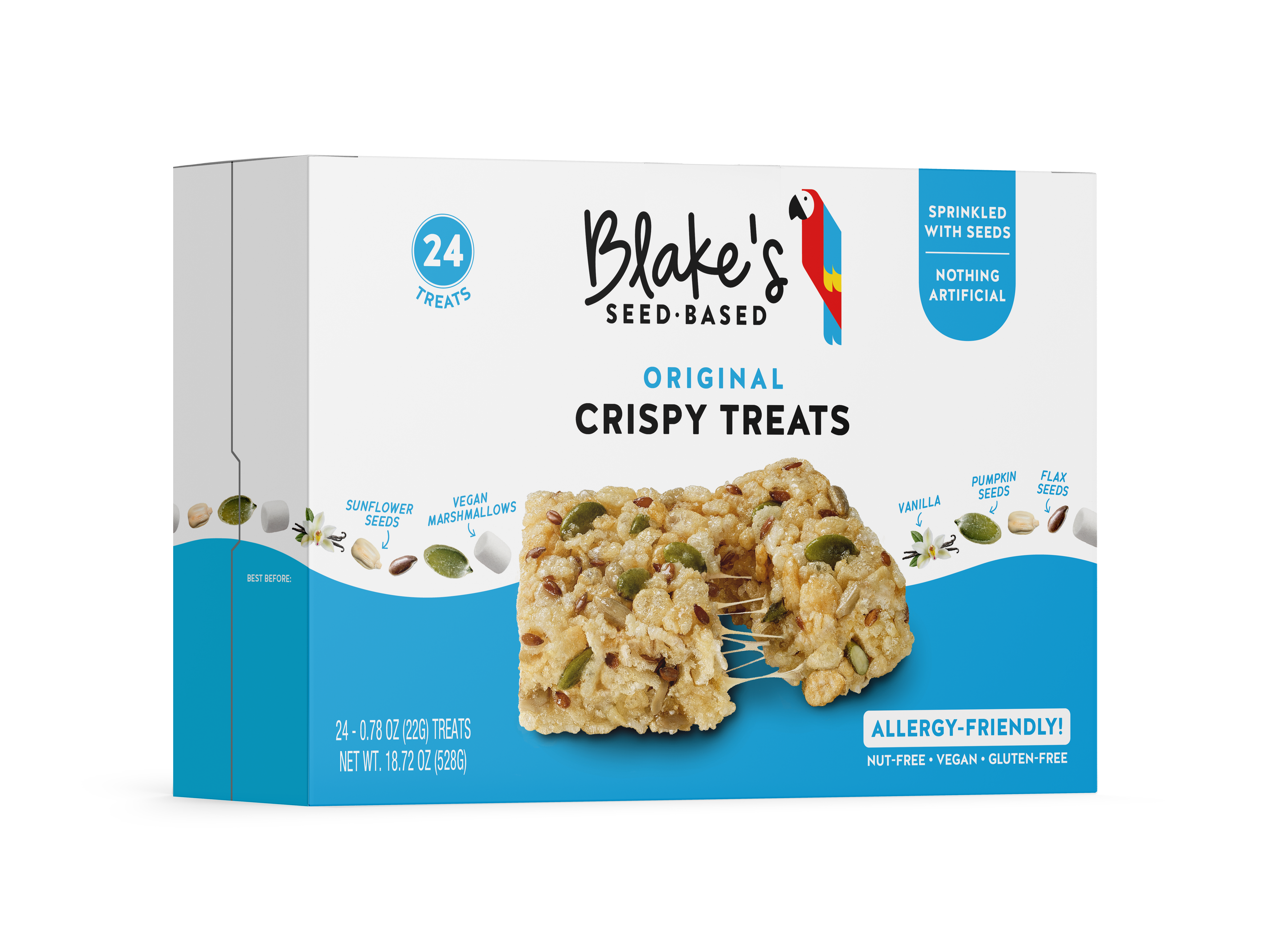 Blake's Seed Based Original Rice Crispy 8 innerpacks per case 18.8 oz