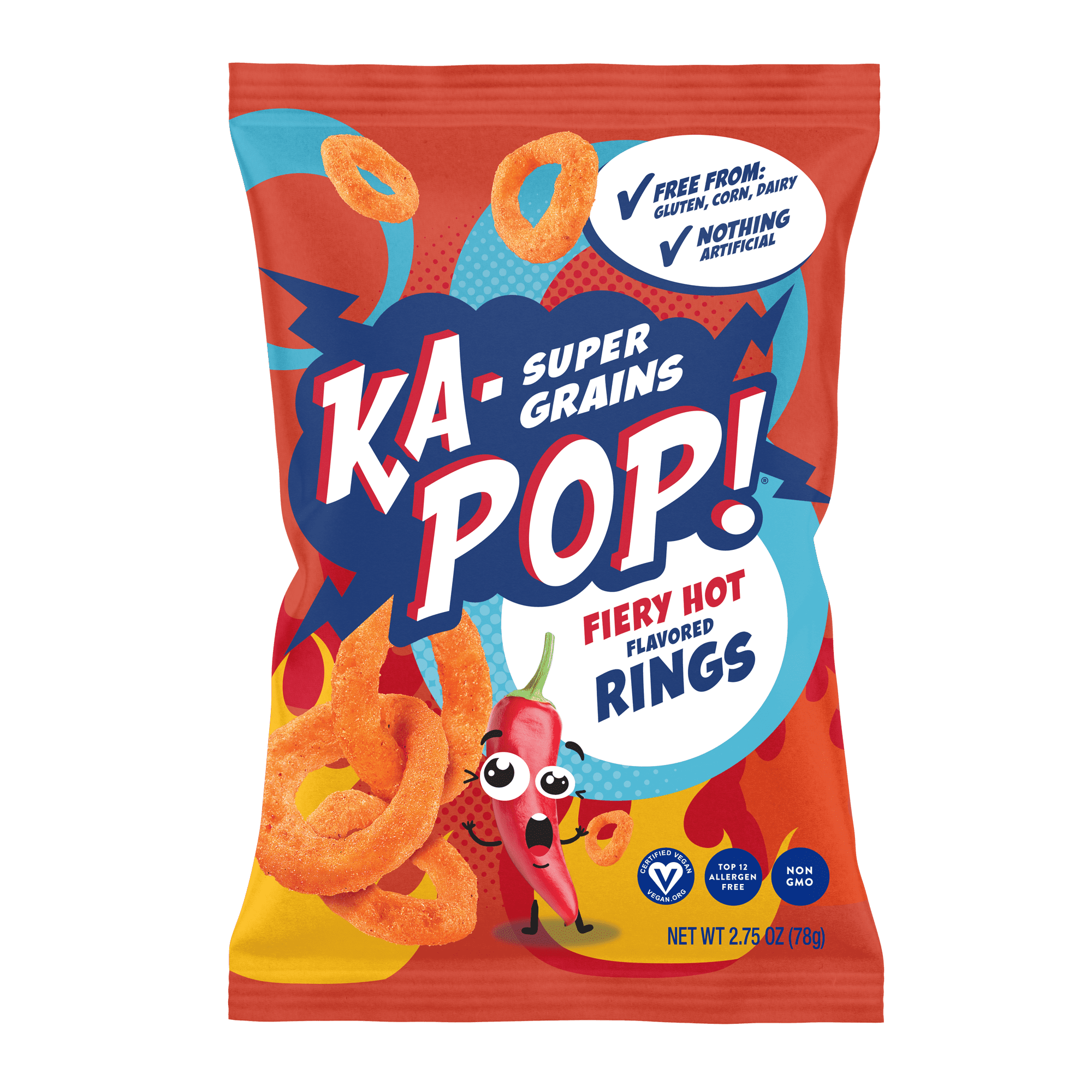 Ka-Pop! Fiery Hot Rings 6 units per case 2.8 oz