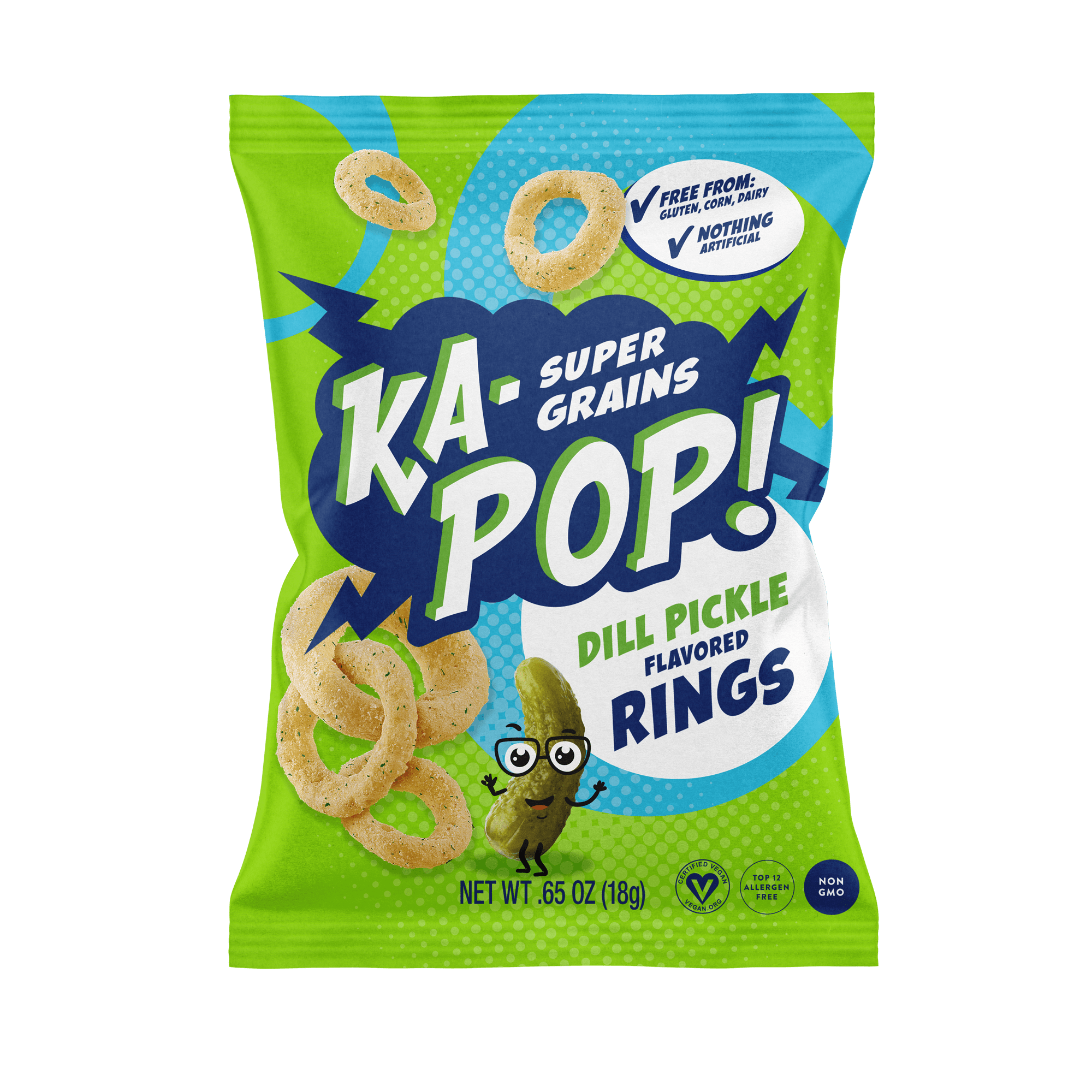 Ka-Pop! Dill Pickle Rings 24 units per case 0.7 oz