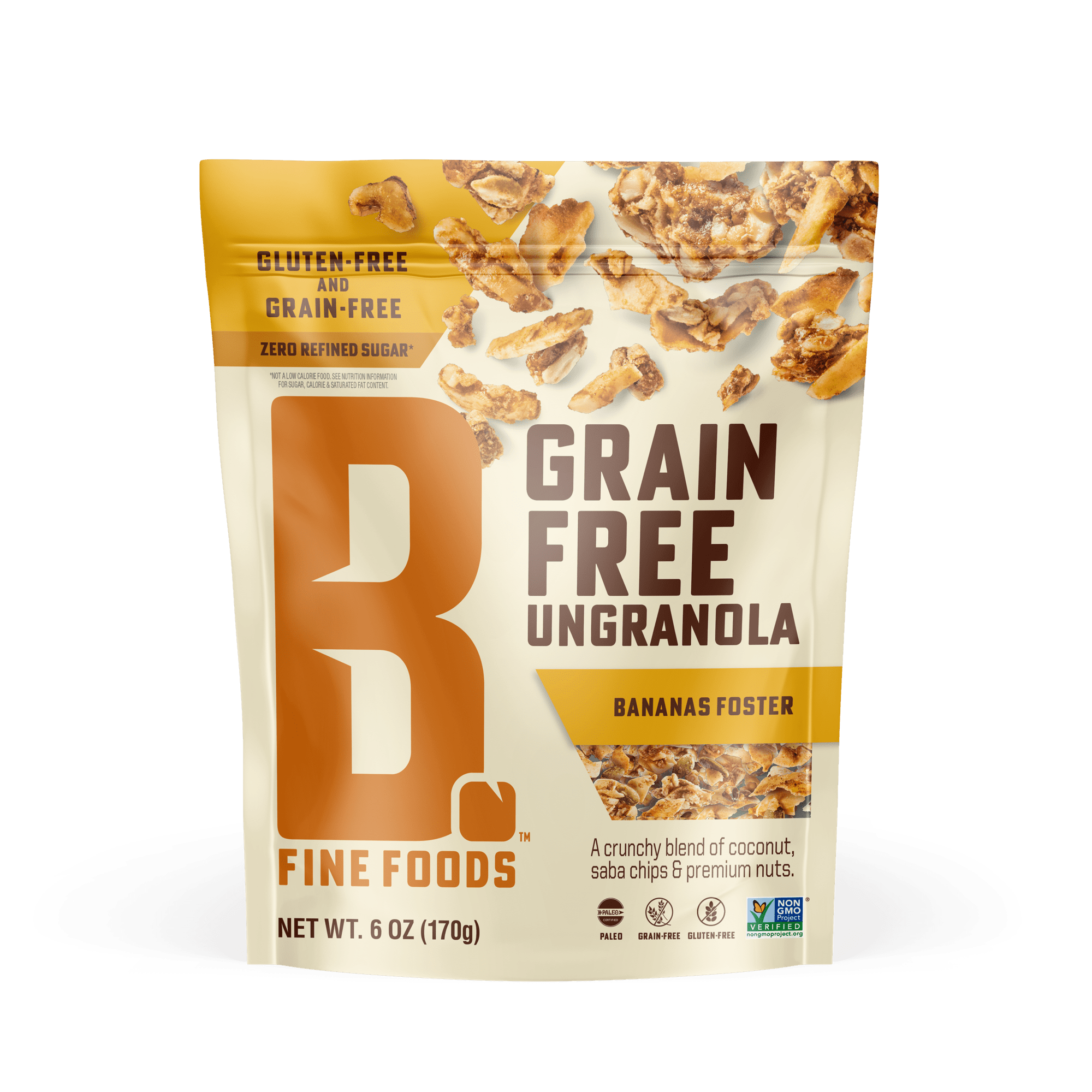 B. Fine Foods Bananas Foster Grain Free UnGranola 6 units per case 6.0 oz