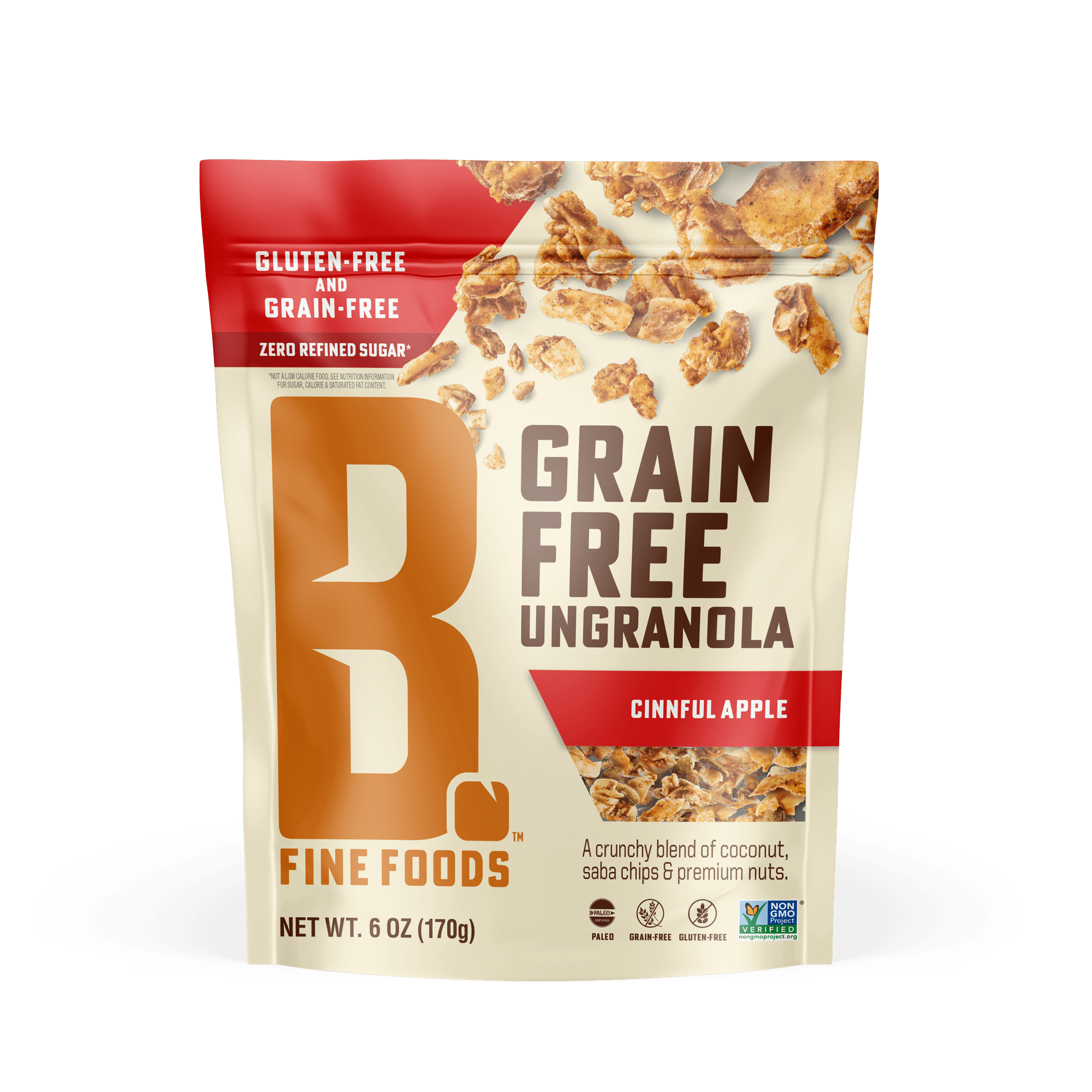 B. Fine Foods Cinnful Apple Grain Free UnGranola 6 units per case 6.0 oz