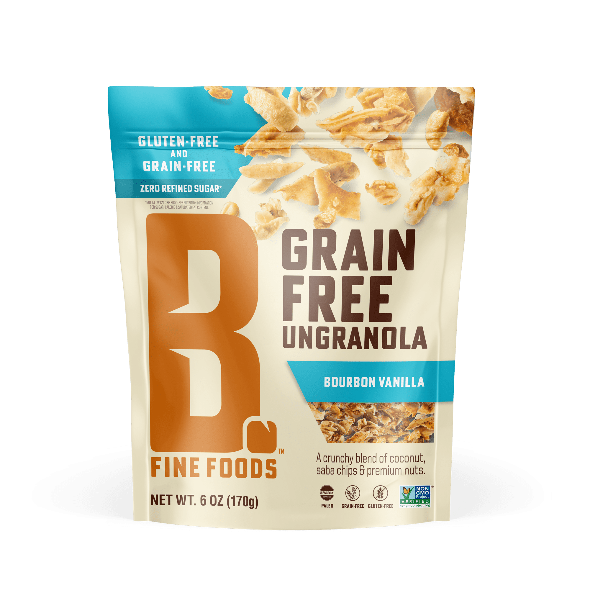 B. Fine Foods Bourbon Vanilla Grain Free UnGranola 6 units per case 6.0 oz