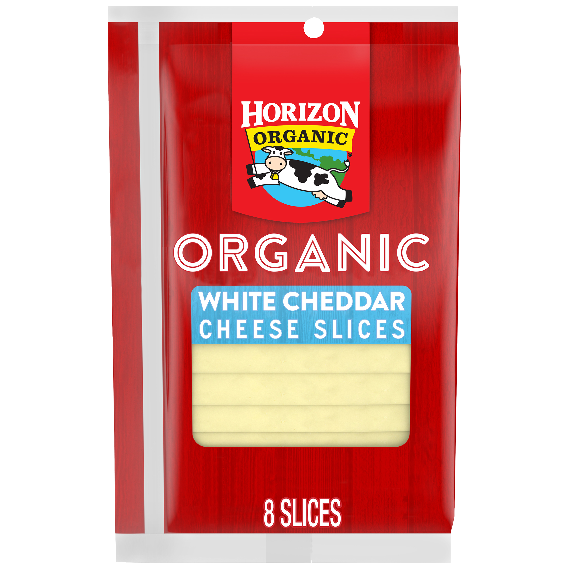 Horizon Organic White Cheddar Cheese Slices 12 units per case 6.0 oz