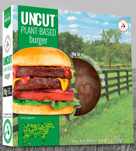 Before the Butcher UNCUT Plant-Based Burger 6 units per case 8.0 oz