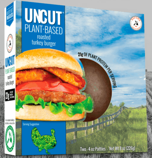 Before the Butcher UNCUT Plant-Based Burger Roasted Turkey 6 units per case 8.0 oz