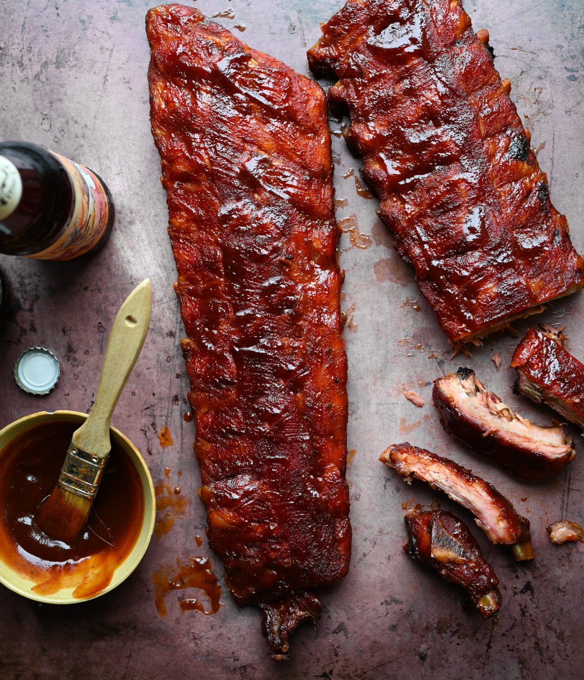 Frozen Pork Ribs, Vac, 2 pcs/pack & 4 packs/case 8 units per case 4.6 lbs