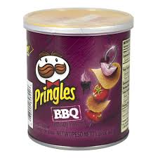 Pringles BBQ Grab & Go can 12 units per case 1.5 oz