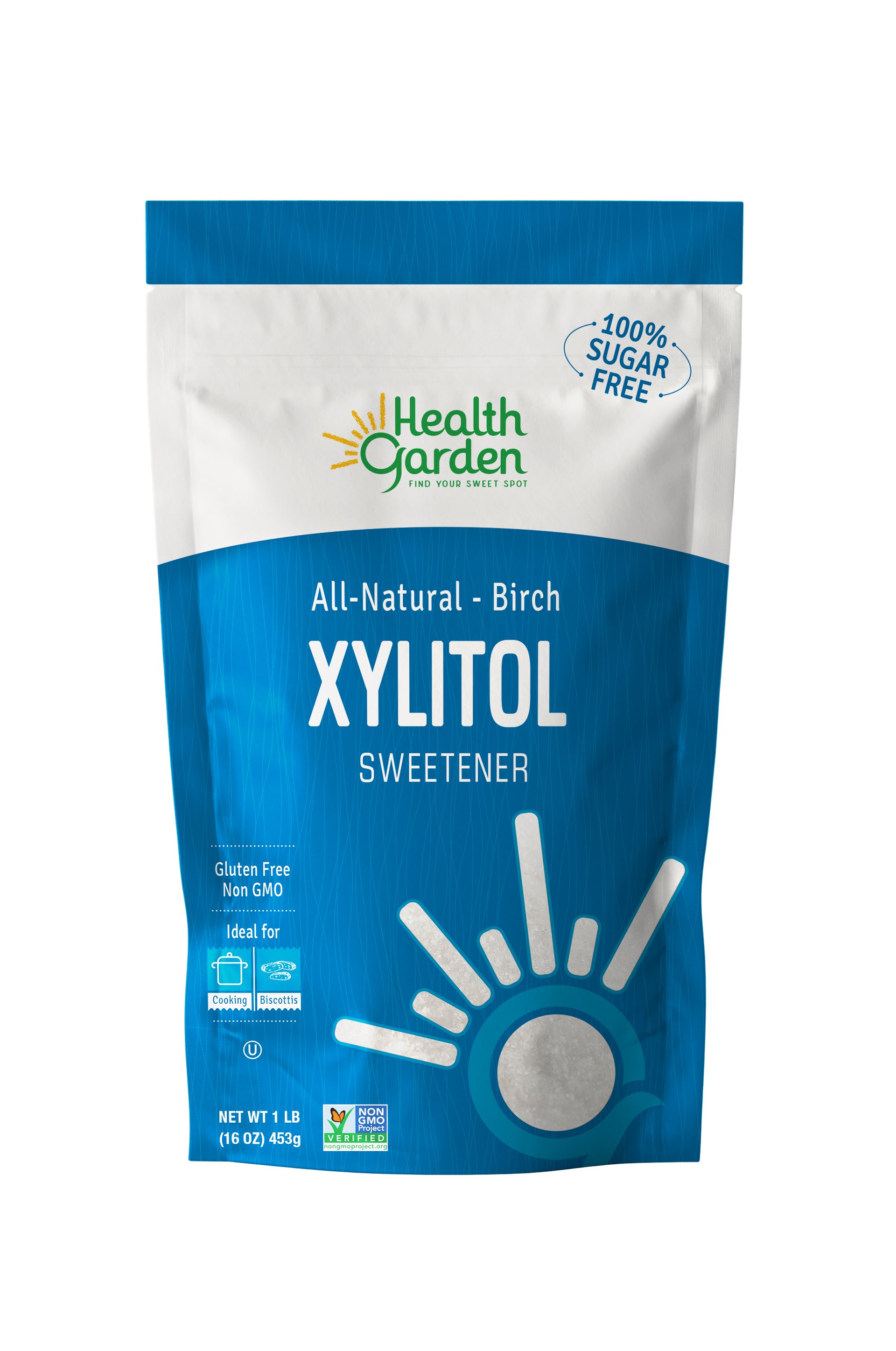 Health Garden Xylitol 12 units per case 1.0 lb