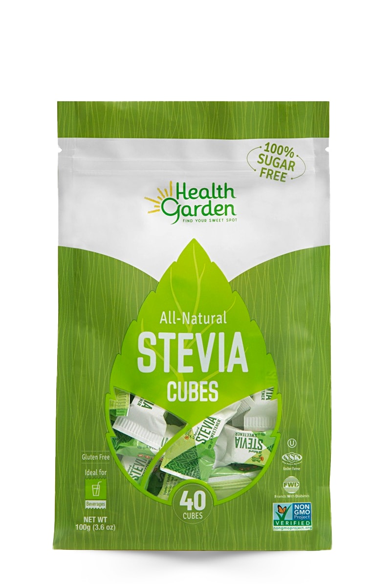 Health Garden Stevia Cubes 12 units per case 3.6 oz