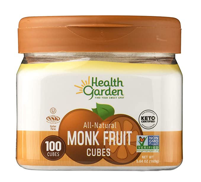 Health Garden Monk Fruit Cubes 12 units per case 5.7 oz