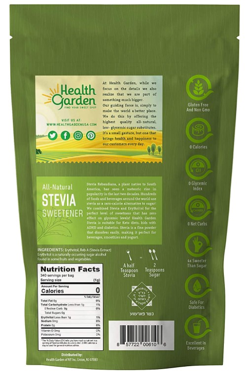 Health Garden Stevia 12 units per case 12.0 oz