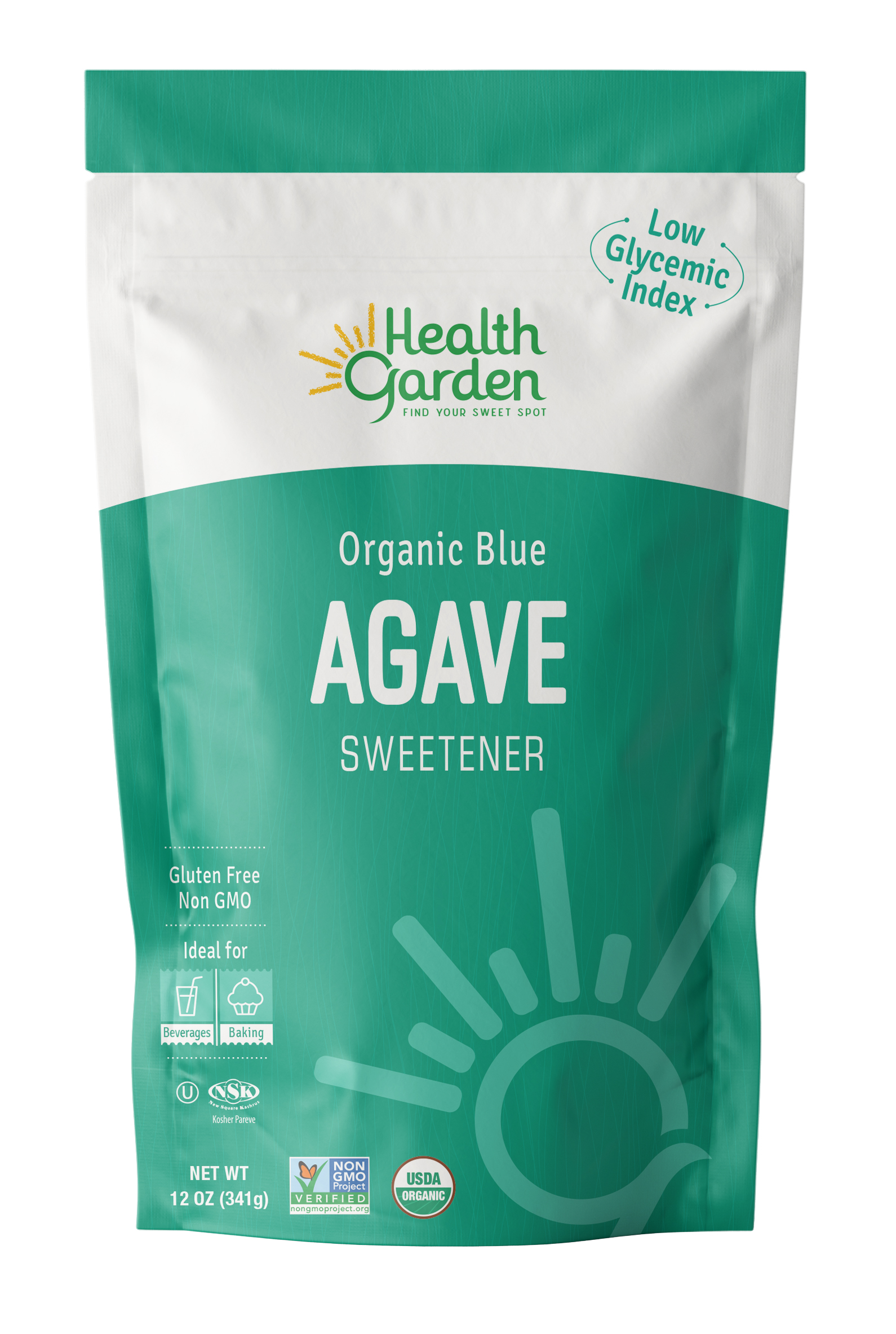 Health Garden Agave Powder Sweetener 12 units per case 12.0 oz