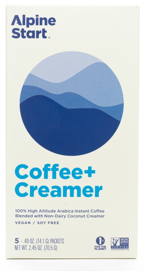 Alpine Start Dairy-Free Coffee + Coconut Creamer 24 innerpacks per case 3.8 oz