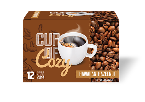 NaTivo Cup of Cozy Hawaiian Hazelnut K-Cups 6 units per case 4.3 oz